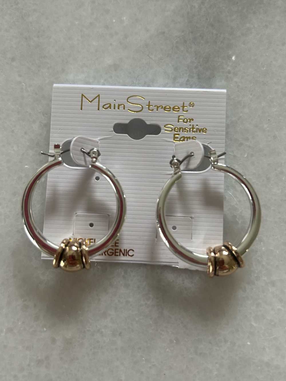 Main Street Gold & Silver Mix Hoops